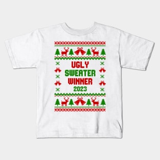 Ugly Sweater Winner 2023 T-shirt Kids T-Shirt